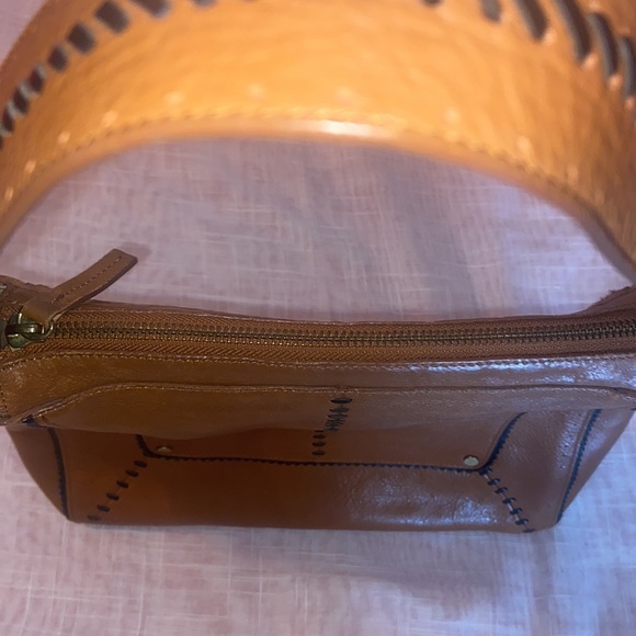 Antonio Melani Handbag/Satchel-Tan Leather - Picture 8 of 11